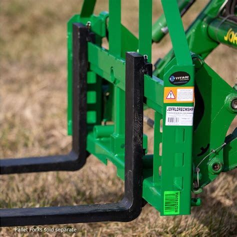 Scratch And Dent Pallet Fork Frame Fits John Deere 2 Hitch