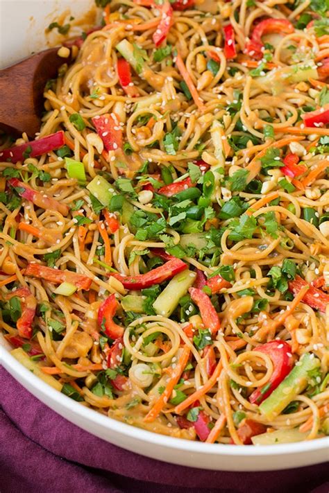 It will keep in the fridge for a week in an airtight container. Spicy Thai Peanut Noodles - Cooking Classy