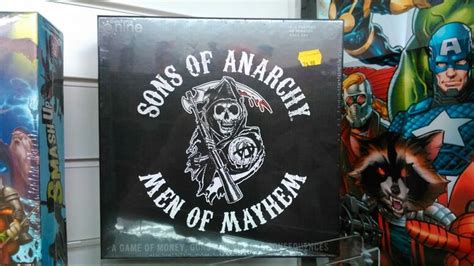 Sons Of Anarchy Board Game Sell Comic Books Chalkboard Quote Art