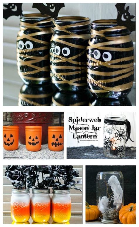 Halloween Mason Jar Crafts Diy Tutorial Divine Lifestyle