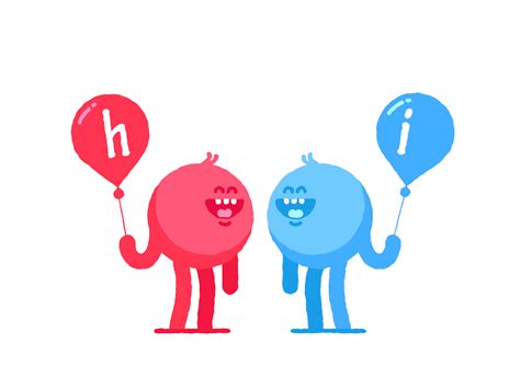 Balloons Hello  By Tony Babel Find And Share On Giphy