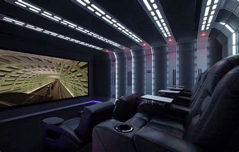 Star Wars Home Theater Features Sony 4k Video Projector Electronic House