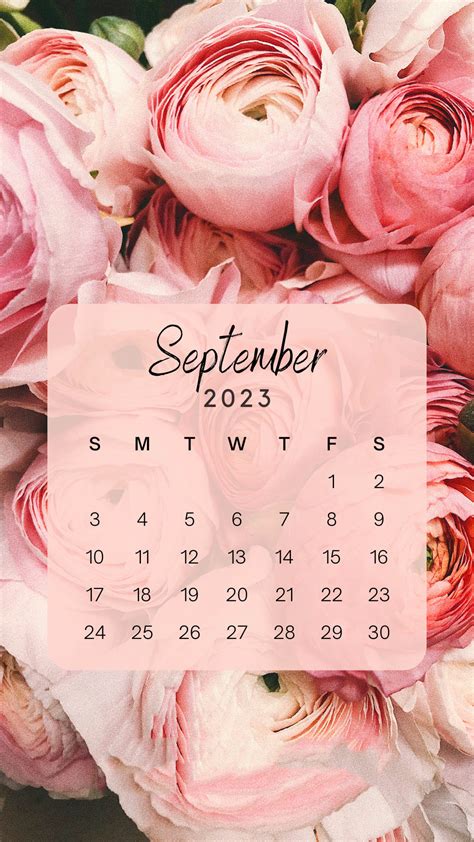 2023 September Calendar Wallpapers Tubewp