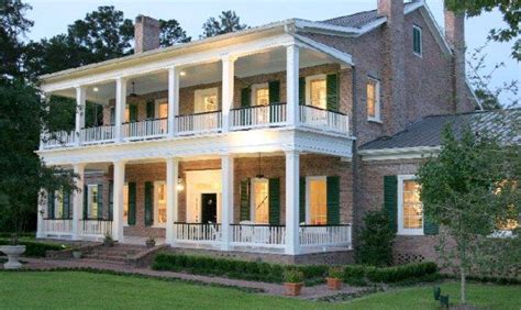 Southern Plantation Style Homes Home Plans And Blueprints 9562