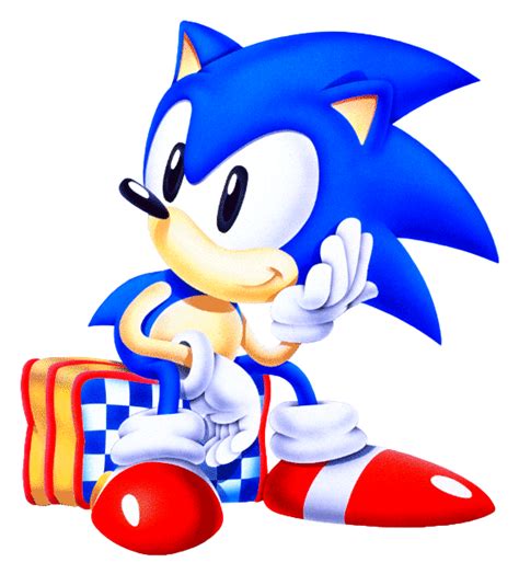 Sonic The Screen Saver Sonic Waiting By Paperbandicoot On Deviantart