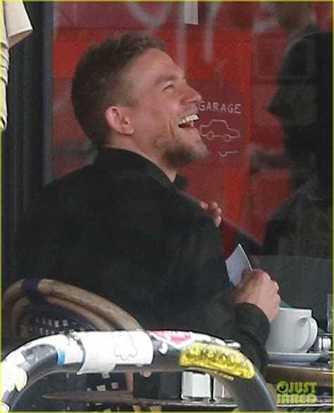 Charlie Hunnam Flashes His Sexy Smile At Lunch With Friends Sons Of