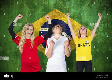 Brazil Football Fans Female Hi Res Stock Photography And Images Alamy