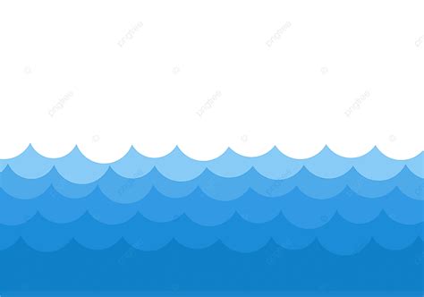 Printable Ocean Wave Template