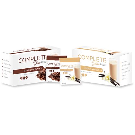 Look for a 100 percent fruit or vegetable juice. Buy Complete Protein formula, chocolate or vanilla. Vegan. Gluten-free. non-gmo. | Juice plus ...