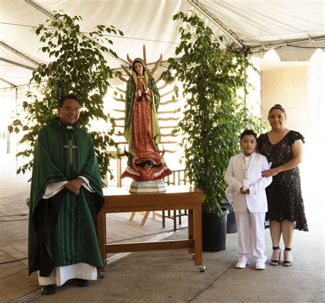 First Holy Communion At The Cathedral Of Our Lady Of The Angels