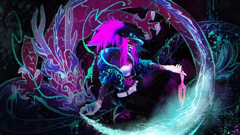 Kda Akali Dragon Neon Lol League Of Legends 4k 26751 Lol League Of