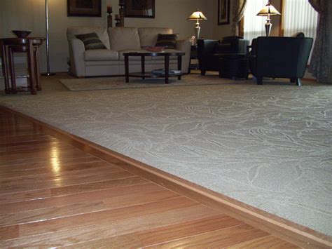 Carpetrunnersnexttobed Wood Look Tile Floor Transition Flooring
