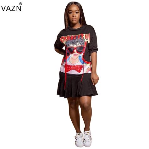 Buy Vazn 2018 Sexy Women Short Dress Summer Bandage O Neck Mini Dress Bodycon