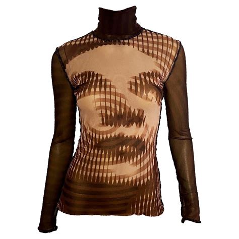 Rare 199495 Jean Paul Gaultier Maille Safe Sex For Ever Top S At