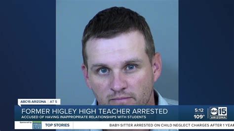 Former Gilbert High School Teacher Arrested For Alleged Inappropriate