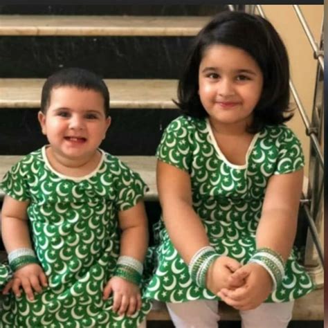 Cute Pictures Of Aiman Khans Daughter Amal On Independence Day