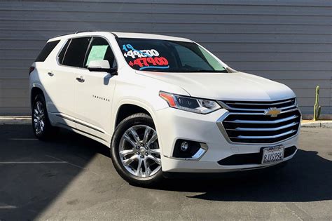 Pre Owned 2019 Chevrolet Traverse High Country Awd 4d Sport Utility