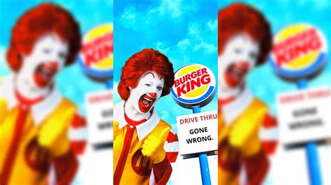 Ronald Mcdonald Goes To Burger King Youtube