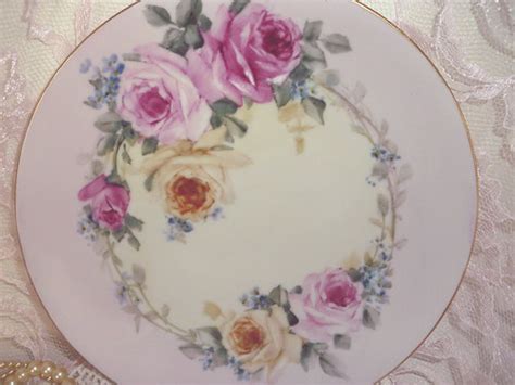 Cottage Romantic Shabby Vintage Chic Porcelain Plate With  Flickr