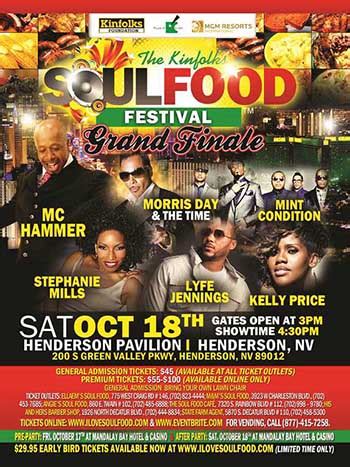 For the best soul food not only in all of vegas, but in the entire country, visit them at: The Kinfolks Soul Food Festival Coming to Las Vegas on ...