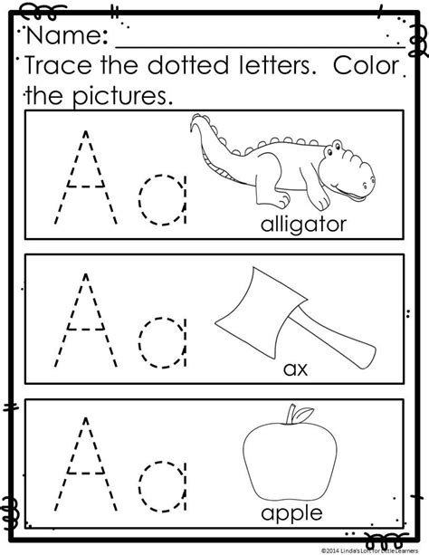 Alphabet Tracing Activities For Preschoolers