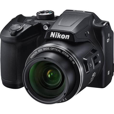 Nikon Coolpix B500 Digital Camera Black 26506 Bandh Photo Video