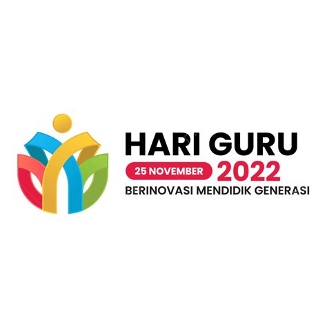 Logo Resmi Hari Guru 2022 Logo Resmi Hari Guru Nasional 2022 Logo