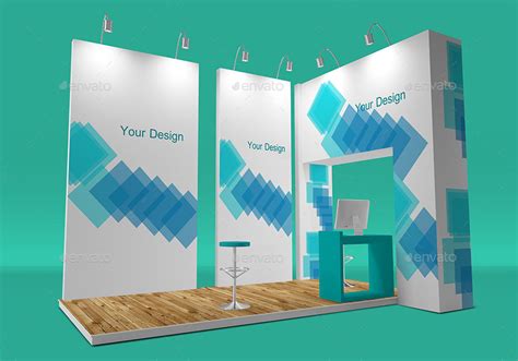 The best free mockups from the web: Free Trade Show Booth Mock-up in PSD | Free-PSD-Templates
