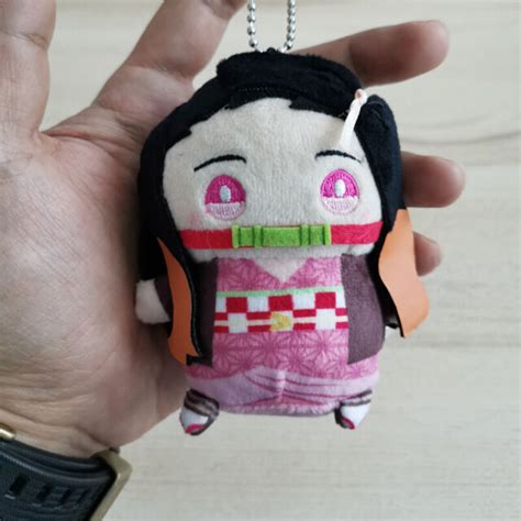 Hot Demon Slayer Kimetsu No Yaiba Kamado Nezuko Plush Doll Hanging