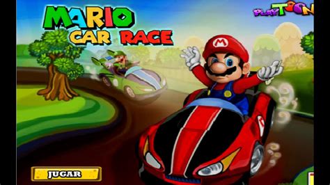 Juego De Carros Para Niños Juego Mario Car Racer Youtube