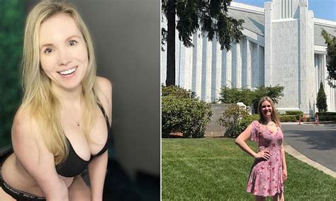 Mormon Mom Who Makes A Month On Onlyfans Forced To Choose Nudes Or Church Daily Mail
