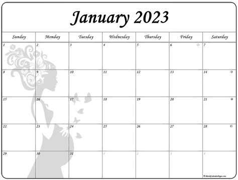 Jan 2023 Calendar Printable Free Time And Date Calendar 2023 Canada