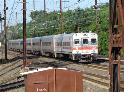 Marc Njt And Amtrak Running On Septa In Philly
