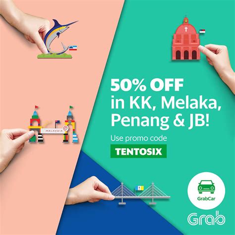 New users can make use of this code up to twice when they order any of their favorite food though grabfood. Grab Promo Code 50% Discount (Up to RM7) for 20 GrabCar ...