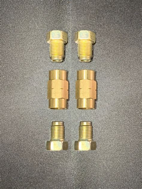 10x10mm Bubble Flare 316 Line Brake Line Fittings And Brass Unions