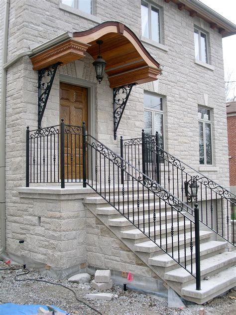 Get free shipping on qualified iron stair railings or buy online pick up in store today in the building materials department. Exterior Wrought Iron Railings - Dufferin Iron & Railings