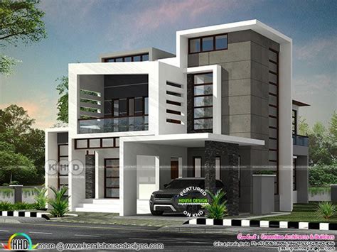 Beautiful Box Model Contemporary Residence With 4 Bedroom