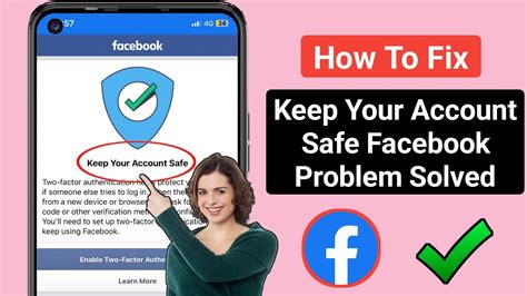 How To Fix Keep Your Account Safe Facebook Problem Facebook Two