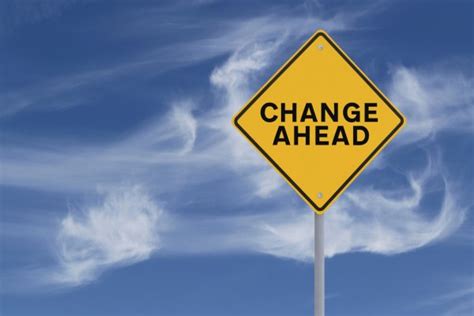 ᐈ Change Ahead Sign Stock Photos Royalty Free Changes Ahead Sign
