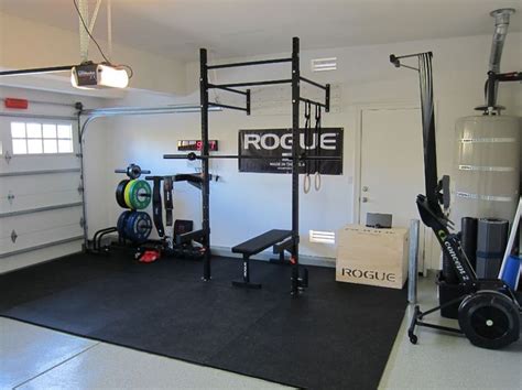 Rogue Equipped Garage Gyms - Photo Gallery | Home gym design, Diy home