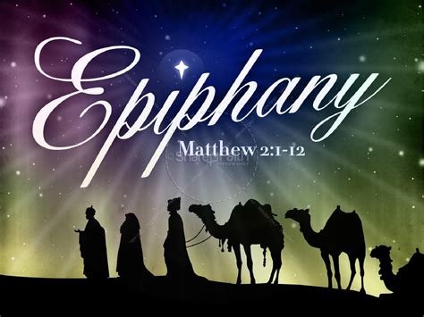 Epiphany Powerpoint Sermon Church New Year Presentations
