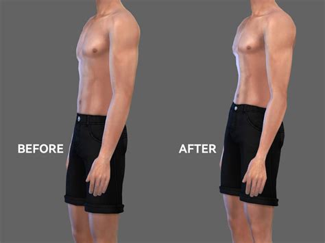 The Sims Resource Male Body Presets 01