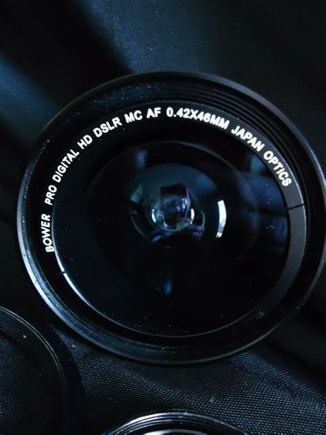 Bower Pro Digital 042x 46mm Optics Lens W 52 46mm Filter And 52mm Sepia