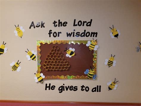 Ask The Lord For Wisdom He Gives To All Bulletin Board Bulletin