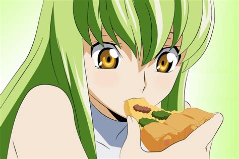 Wallpaper Id 1012890 Hd 1080p Cc C C Pizza Girls Code Geass Anime Art Anime Girls
