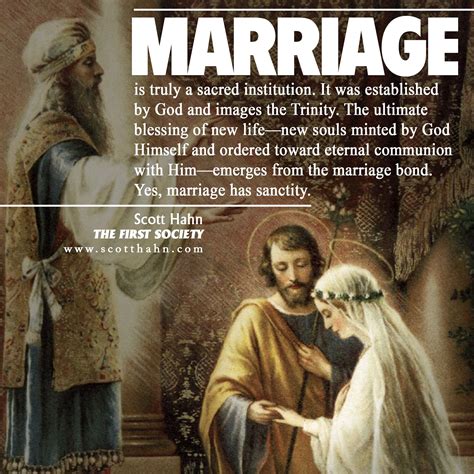 Enjoy reading and share 22 famous quotes about catholic marriage with everyone. The First Society: The Sacrament of Matrimony and the Restoration of the Social Order | Marriage ...