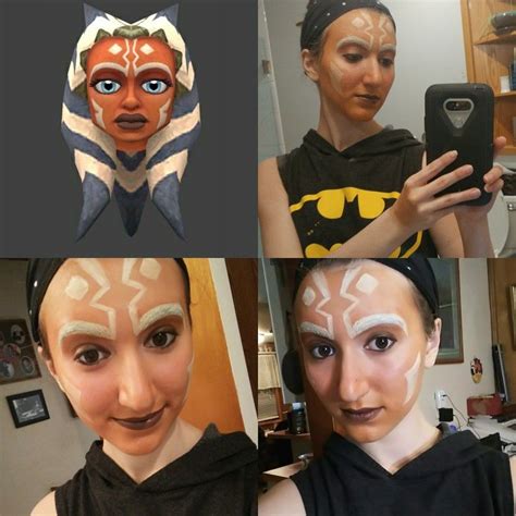 Lozarcane Cosplay Makeup Ahsoka Tano Star Wars The Clone Wars Cosplay