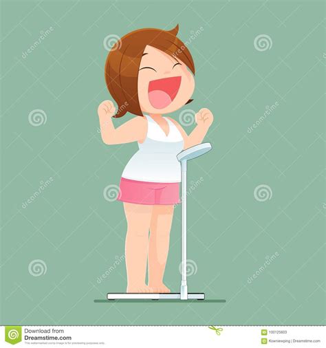 Loss Weight Stock Vector Illustration Of Excellent 100125603