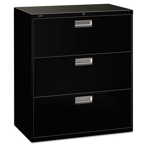 Modern kitchen cabinet hardware ideas. HON 600 Series Black 3-drawer Lateral File | Filing ...