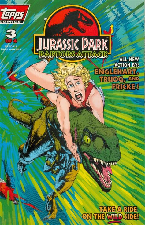 Grant found himself becoming the father figure and hero for lex and tim. "Jurassic Park" Comic Books